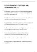 PYC1501 EXAM PACK QUESTIONS AND ANSWERS WITH NOTES