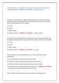 AUTOMOTIVE COLLISION ASE PRACTICE EXAM &vert; QUESTIONS  AND ANSWERS &vert; VERIFIED ANSWERS &vert; LATEST EXAM 