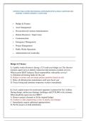 CERTIFIED PUBLIC WORKS PROFESSIONAL-SUPERVISION &lpar;CPWP-S&rpar; EXAM &vert; QUESTIONS AND  ANSWERS &vert; VERIFIED ANSWERS &vert; LATEST EXAM 