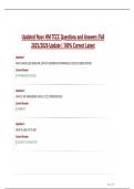 Navy HM TCCC Questions and Answers Fall 2025-2026 Update 100- Correct Latest&period;