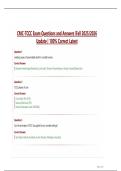 CMC-TCCC Exam Questions and Answers Fall 2025-2026 Update 100- Correct Latest&period;