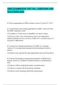 QME EXAMINATION TEST FULL QUESTIONS AND SOLUTIONS 2026