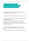QME EXAM NEWEST ACTUAL COMPREHENSIVE QUESTIONS AND SOLUTIONS 2026 STUDY GUIDE