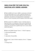 QMHA EXAM PREP TEST BANK 2026 FULL QUESTIONS WITH VERIFIED ANSWERS