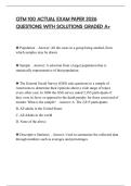 QTM 100 ACTUAL EXAM PAPER 2026 QUESTIONS WITH SOLUTIONS GRADED A&plus;