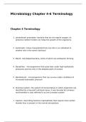 Chapter 4 through 6 Terminology and Definitions