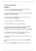 Chapter Review Questions with Correct Answers 
