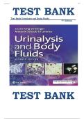 Test Bank for Urinalysis and Body Fluids Seventh Edition by Susan King Strasinger |ISBN: 9780803675827| Guide A+