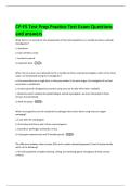 CP-FS Test Prep Practice Test Exam Questions  and answers 