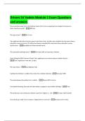 Drivers Ed Vadets Module 1 Exam Questions  and answers 