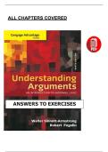 Understanding Arguments&colon; An Introduction to Informal Logic &lpar;9th Edition&comma; 2015&rpar; &ndash; Answers to Exercises &ndash; Sinnott-Armstrong