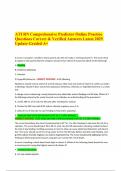ATI RN Comprehensive Predictor Online Practice Questions  Correct & Verified Answers  Latest 2025 Update  Graded A+