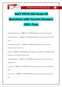 NJIT PHYS 203 Exam &num;5 Questions with Correct Answers 100&percnt; Pass