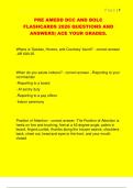 PRE AMEDD DCC AND BOLC  FLASHCARDS 2026 QUESTIONS AND  ANSWERS&vert; ACE YOUR GRADES&period; 