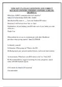 NURS 3632 UTA EXAM 1 QUESTIONS AND CORRECT  DETAILED ANSWERS &lpar;VERIFIED ANSWERS&rpar; ALREADY  GRADED A&plus;