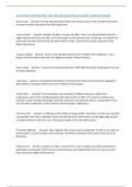 UGA HISTORY EXEMPTION TEST 2023 WITH 200 QUESTIONS AND CORRECT DETAILED ANSWERS