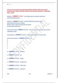 CSE 1321 Lab Final Exam Study Guide &lpar;NEW UPDATED VERSION&rpar; LATEST ACTUAL EXAM  QUESTIONS AND CORRECT ANSWERS &lpar;VERIFIED QUESTIONS AND ANSWERS&rpar; &vert; GUARANTEED  PASS A&plus; &lbrack;2026&rsqb;