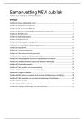 Samenvatting -  NEVI 1 Publiek