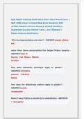 Club Pilates Anatomy&sol;Certification Exam &comma;Most Recent Exam  &vert;&vert;  2025 &sol;2026 Actual  Complete Real Exam Questions With  verified Answers &lpar;Correct Answers&rpar; Already Graded A&plus; &comma;  Guaranteed success&vert; Newest  Exam &vert; Just  Released &excl;&excl;                Pilates Anatom