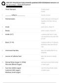 BIO 251&colon; Final Exam fully solved & updated 2025-2026&lpar;latest version verifiefor accuracy&rpar; &vert; 20242025Latest&excl;&excl; BIO 251&colon; Final Exam fully solved & updated 2025-2026&lpar;latest version verifiefor accuracy&rpar; &vert; 20242025Latest&excl;&excl; 