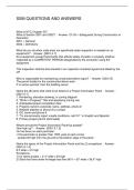 SSM QUESTIONS AND ANSWERS