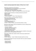 SAFE SCRUM MASTER SSM 5 PRACTICE TEST
