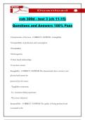 cob 300d - test 3 &lpar;ch 11-15&rpar; Questions and Answers 100&percnt; Pass