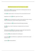 MAE 489 Final Exam Questions with Correct Answers&vert; Latest Update 