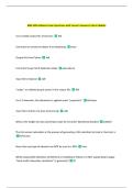 MAE 489 midterm Exam Questions with Correct Answers&vert; Latest Update
