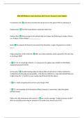 MAE 489 Midterm Exam Questions with Correct Answers&vert; Latest Update 