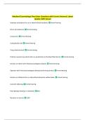 Maryland Cosmetology Fines Exam Questions with Correct Answers&vert; Latest  Update 100&percnt; Solved