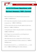 Cj110 5-8 Exam Questions with Correct Answers 100&percnt; Correct