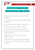 CJ110&colon; Ch 3 Questions with Correct Answers 100&percnt; Correct