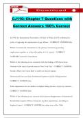 CJ110&colon; Chapter 7 Questions with Correct Answers 100&percnt; Correct