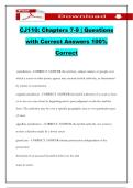 CJ110&colon; Chapters 7-9 &vert; Questions with Correct Answers 100&percnt; Correct