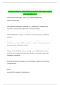 Medication practice for FNP boards&vert; Exam Questions with Verified Answers&vert;  Latest Update Graded A&plus;