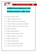 LVMPD Exam Questions with Verified Answers 100&percnt; Pass