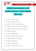 LVMPD Exam Questions with Verified Answers &vert; Latest Update 100&percnt; Pass