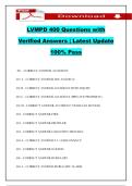 LVMPD 400 Questions with Verified Answers &vert; Latest Update 100&percnt; Pass