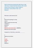 SACA 210 Study Exam &study guide&comma; Most Recent &vert;&vert; 2025  &sol;2026 Actual  Complete Real Exam Questions With verified  Answers &lpar;Correct Answers&rpar;  Already  Graded A&plus; &comma;             Guaranteed  success&vert; Newest  Exam &vert; Just                             Released &excl;&excl;
