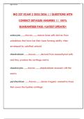  BIO 227 Exam 2 Review 2025&colon; Skeletal & Muscular Systems Practice Test