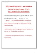  BSC1010L Biology Lab Final Exam 2025&colon; Review & Practice Questions