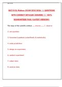  BSC1010L Biology Lab Midterm Exam 2025&colon; Study Guide & Practice Test