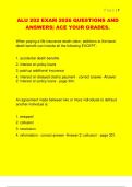 ALU 202 EXAM 2026 QUESTIONS AND  ANSWERS&vert; ACE YOUR GRADES&period; 