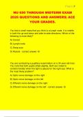 NU 650 THROUGH MIDTERM EXAM  2026 QUESTIONS AND ANSWERS&vert; ACE  YOUR GRADES&period;