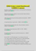 GD&T Exam 1 Actual Questions and  CORRECT Answers