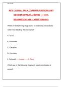 MCB 150 Final Exam 2025&colon; Molecular & Cellular Biology Practice Test & Study Guide