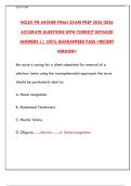 NCLEX PN Archer Final Exam 2025&colon; Practice Test & Readiness Assessment