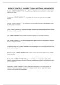 BUSINESS PRINCIPLES BUSI 1301 EXAM 1 QUESTIONS AND ANSWERS&period;