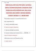 NDEB Exam 2025&colon; Practice Test & Study Guide for Canadian Dental Board
